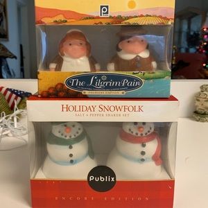 Publix Collector Salt and Pepper Shaker Sets
